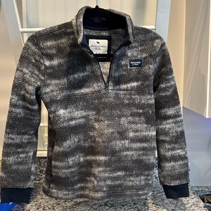 Abercrombie Kids fleece quarter zip